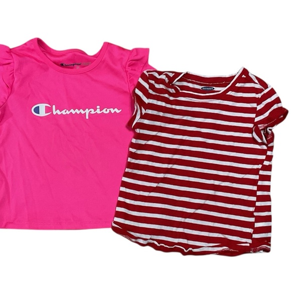 10 PIECE SHORT SLEEVE PULLOVER TOPS SIZE 2T GENTLY WORN - Picture 6 of 6